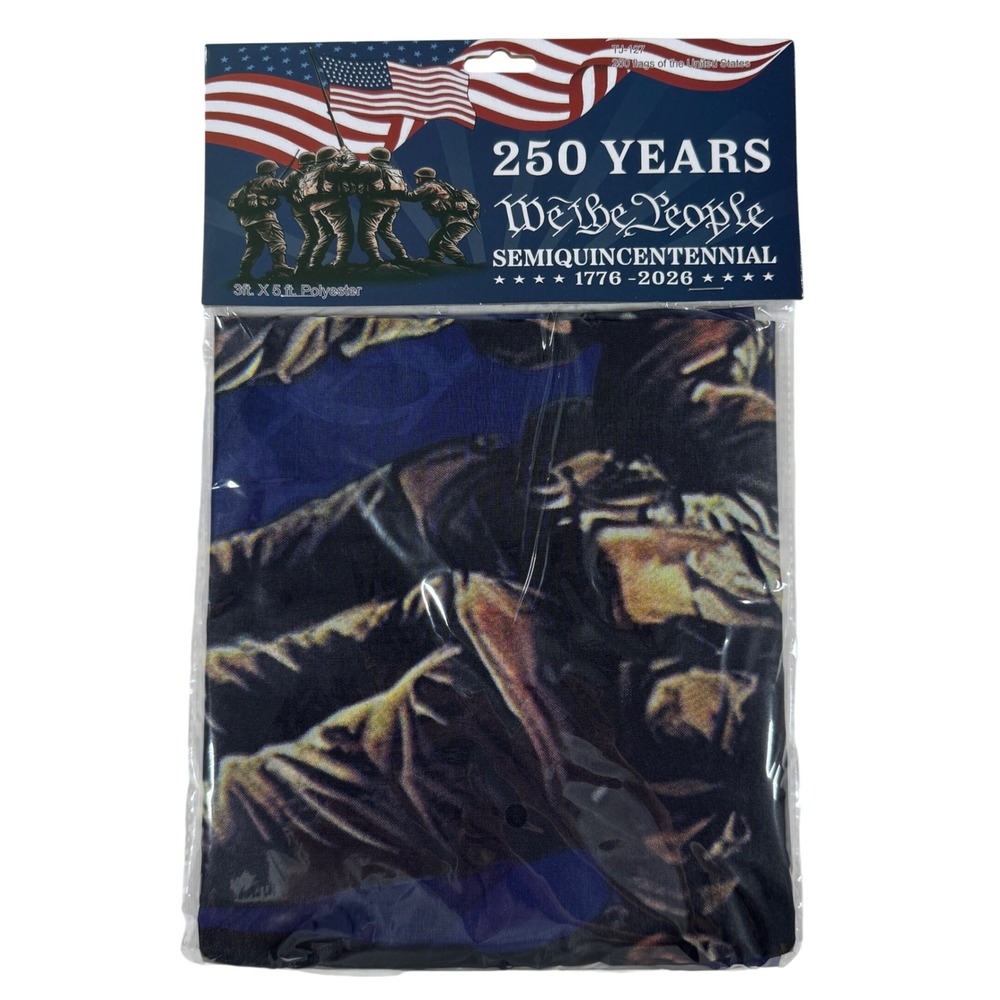 250 Years We the People Semiquincentennial Flag 3x5 1776-2026‎ Patriotic